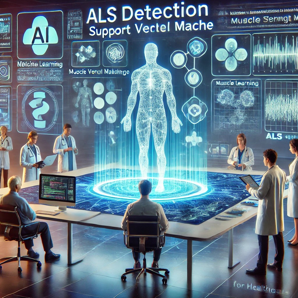 ALS Detection using Support Vector Machine